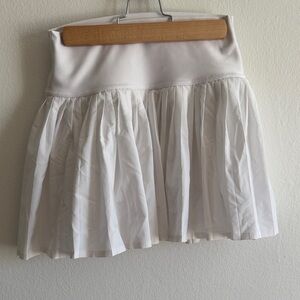 White Pleated Women’s Skirt